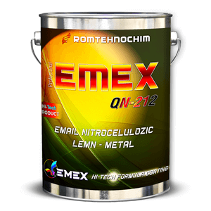 Email monocomponent nitrocelulozic pentru lemn metal