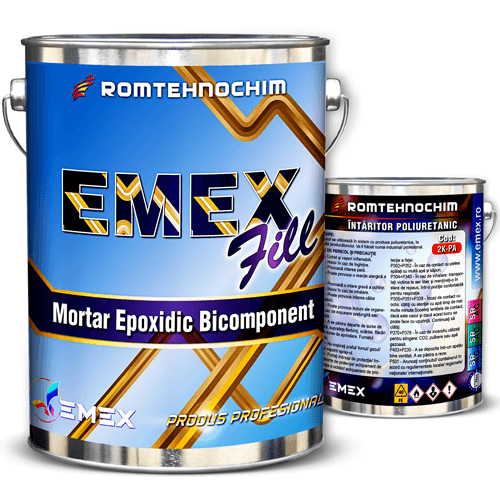 Mortar epoxidic bicomponent pentru reparatii pardoseli