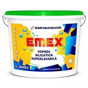 VOPSEA LAVABILA SILICATICA DE EXTERIOR <span class="text-gold">“EMEX”</span>